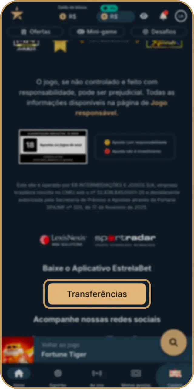 Baixe o arquivo APK diretamente para prosseguir com a instalação do aplicativo Estrela Bet.