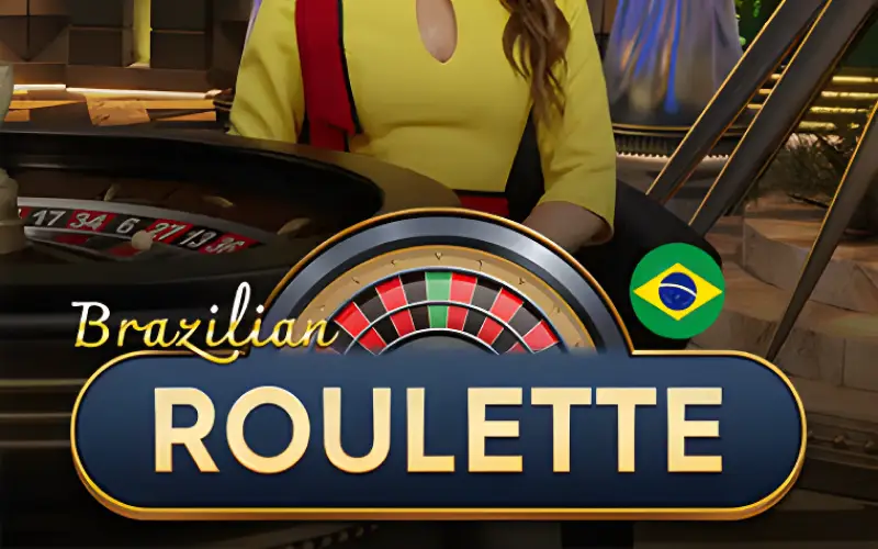 Sinta a emoção ao vivo jogando Brazilian Roulette na Estrela Bet.