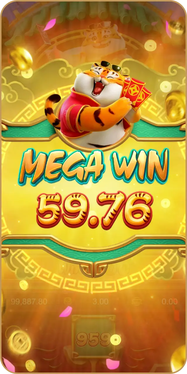 Faça a sua aposta e configure o valor desejado no Fortune Tiger da Estrela Bet.