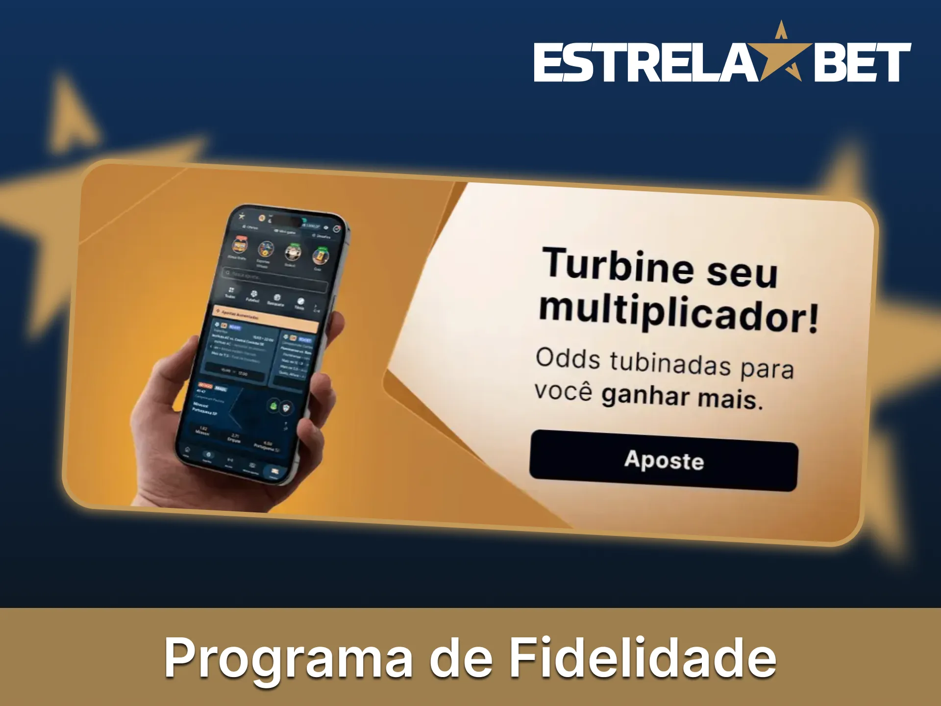 Participe do programa de fidelidade da Estrela Bet para ganhar bônus exclusivos.